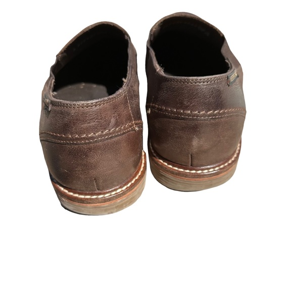 Mephisto Shoes Mens Loafer Leather Smooth Slip On Dress Shoes Brown 8.5 - Picture 8 of 11